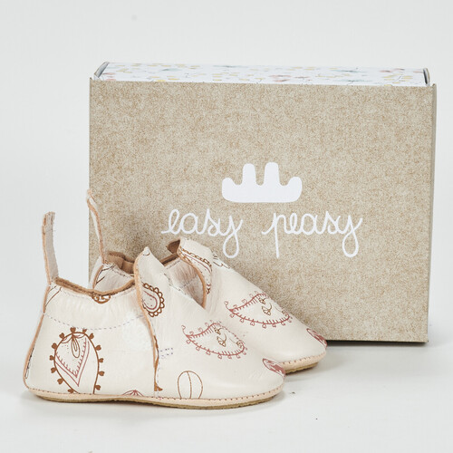 Zapatos Niños Pantuflas para bebé Easy Peasy MY BLUBLU Rosa