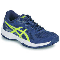 Zapatos Niños Sport Indoor Asics UPCOURT 6 GS Marino / Amarillo