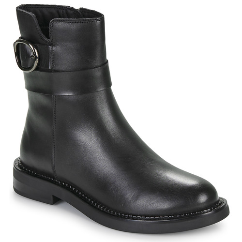 Zapatos Mujer Botas de caña baja Geox D SERILDA Negro