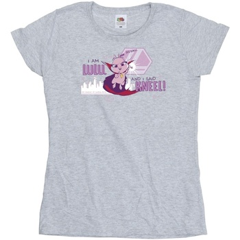 textil Mujer Camisetas manga larga Dc Comics DCs DC League Of Super-Pets Evil Genius Gris