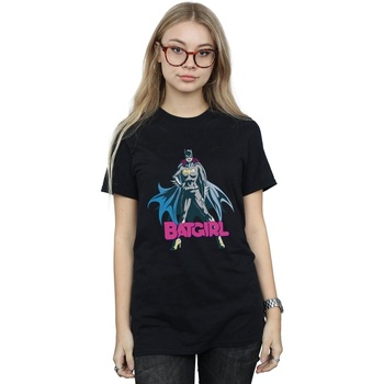 textil Mujer Camisetas manga larga Dc Comics BI19343 Negro