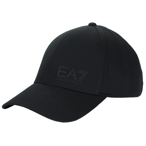 Accesorios textil Gorra Emporio Armani EA7 TRAIN CORE ID U LOGO CAP Negro / Logo / Negro