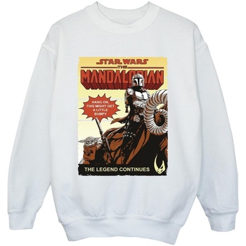 textil Niño Sudaderas Star Wars The Mandalorian Bumpy Ride Blanco