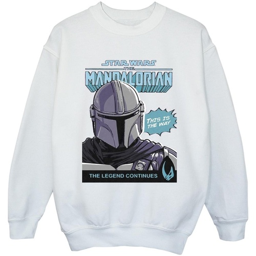 textil Niña Sudaderas Star Wars The Mandalorian BI38149 Blanco