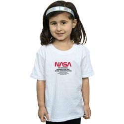 textil Niña Camisetas manga larga Nasa BI42351 Blanco