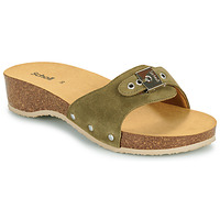 Zapatos Mujer Zuecos (Mules) Scholl PESCURA HEEL CORK Kaki