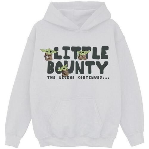 textil Niño Sudaderas Star Wars The Mandalorian Little Bounty Hunter Blanco