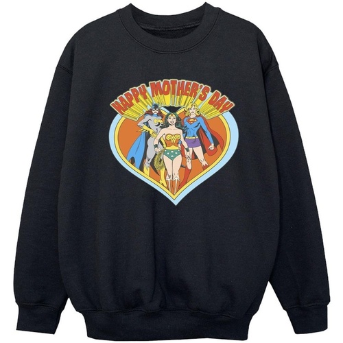 textil Niña Sudaderas Dc Comics Mother's Day Negro