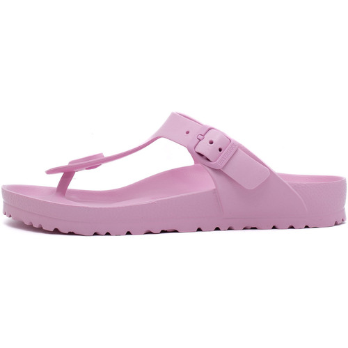 Zapatos Mujer Pantuflas Birkenstock Gizeh Eva Rosa