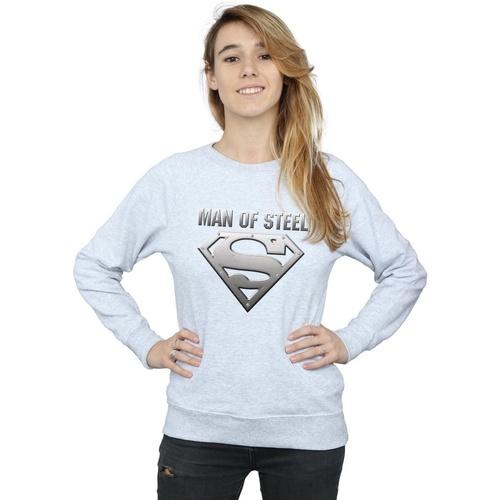 textil Mujer Sudaderas Dc Comics BI4599 Gris