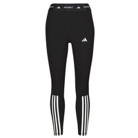 textil Mujer Leggings adidas Performance TECHFIT 3-Stripes 7/8 Leggings Negro