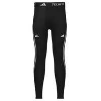 textil Hombre Leggings adidas Performance TECHFIT Compression Training 3-Stripes Long Tights Negro