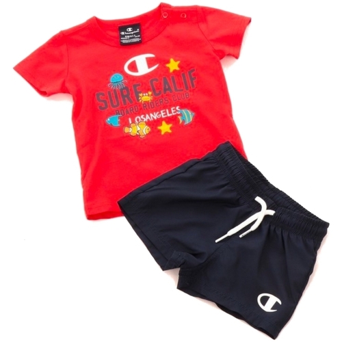 textil Niños Conjuntos chándal Champion 305288 Rojo