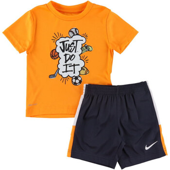 textil Niño Conjuntos chándal Nike 86K893 Naranja