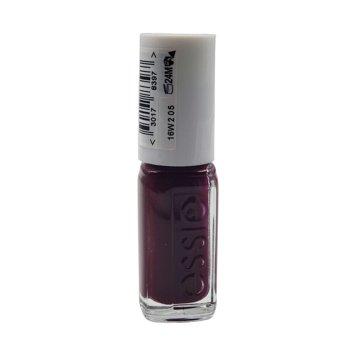 Belleza Mujer Esmalte para uñas Essie Mini Esmalte de Uñas Burdeo