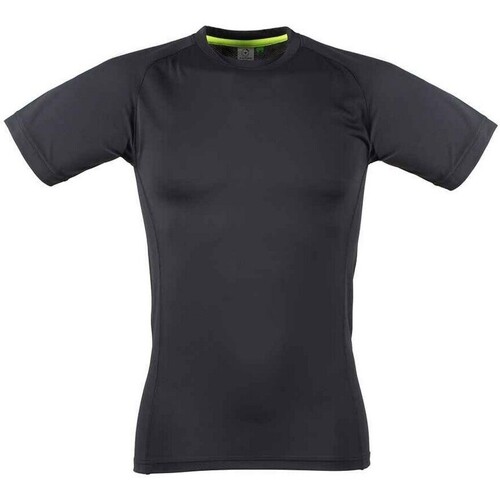 textil Hombre Camisetas manga larga Tombo TL515 Negro