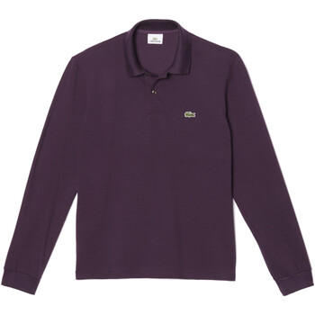 textil Hombre Polos manga larga Lacoste L1312 Violeta