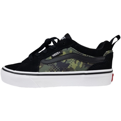 Zapatos Niño Deportivas Moda Vans VN0A3MVP Negro