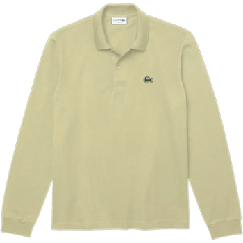 textil Hombre Polos manga larga Lacoste L1312 Amarillo