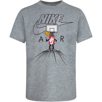 textil Niño Camisetas manga corta Nike 86K607 Gris