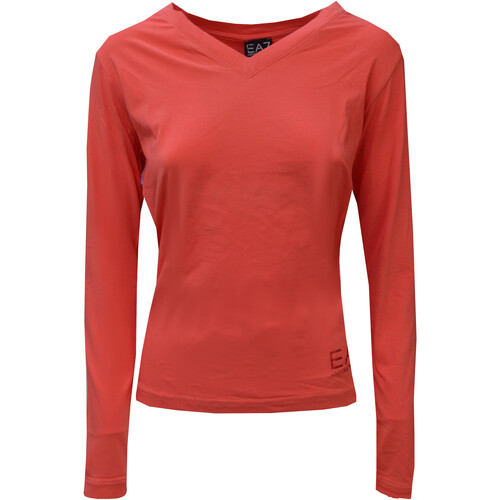 textil Mujer Camisetas manga larga Emporio Armani EA7 283078-9S201 Rojo