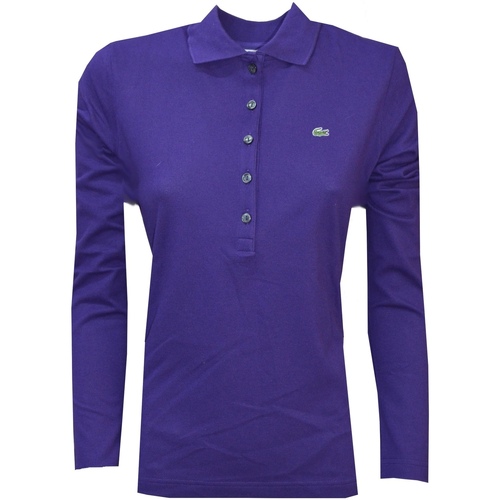 textil Mujer Polos manga larga Lacoste PF369E Violeta