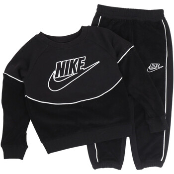 textil Niño Conjuntos chándal Nike 86L198 Negro