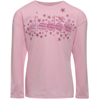 textil Niña Camisetas manga larga Diadora 102.175198 Rosa