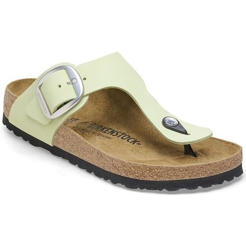 Zapatos Mujer Sandalias Birkenstock GIZEH BIG BUCKLE Verde