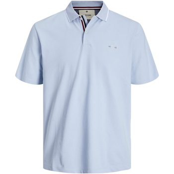 textil Hombre Polos manga corta Jack & Jones 12251350 JPRBLUSHIELD SS POLO SG SKYWAY Azul