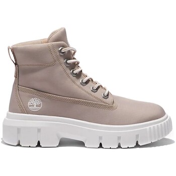 Zapatos Mujer Botines Timberland BOTAS DE MUJER DE LONA  TB0A2JGD2691 BEIGE Blanco