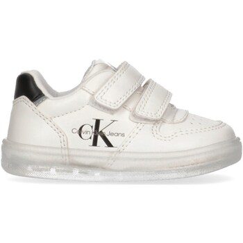 Zapatos Niño Zapatillas altas Calvin Klein Jeans V1X9-80546-1355 Blanco