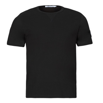 textil Hombre Camisetas manga corta Calvin Klein Jeans BADGE REGULAR TEE Negro