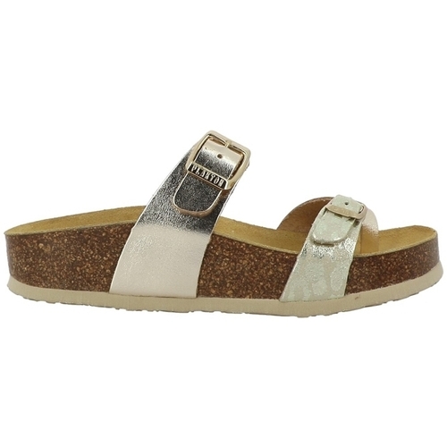 Zapatos Mujer Zuecos (Mules) Plakton CP BOMBAY Oro