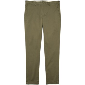 textil Hombre Pantalones Lacoste - Pantalón Chino Clásico Verde