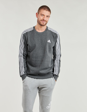 textil Hombre Sudaderas Adidas Sportswear Essentials Fleece 3-Stripes Sweatshirt Gris