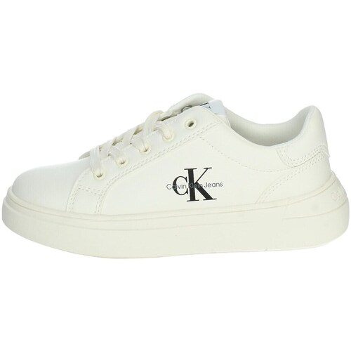 Zapatos Niños Zapatillas altas Calvin Klein Jeans V3X9-80876-1355 Blanco