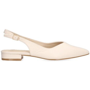 Zapatos Mujer Bailarinas-manoletinas Etika 73764 Beige