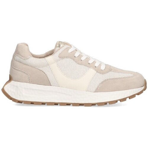 Zapatos Mujer Deportivas Moda Etika 73772 Beige