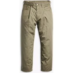 textil Hombre Pantalones Levi's 39957 0009 - STAY LOOSE PLEATED CROP-SMOKEY OLIVE Verde