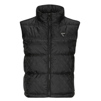 textil Mujer Plumas Guess NEW 4G LOGO PADDED VEST Negro