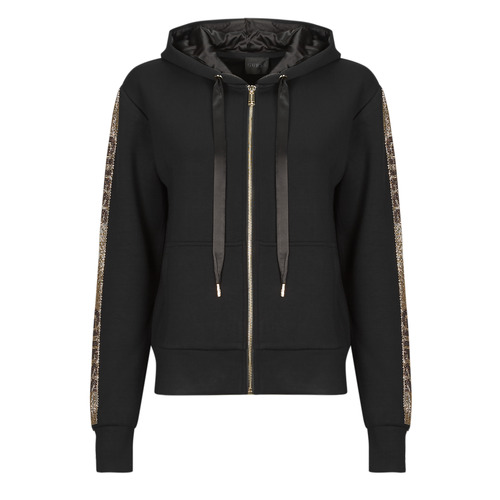 textil Mujer Sudaderas Guess HOOD STUDS LOGO Negro