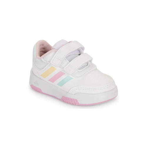 Zapatos Niña Zapatillas bajas Adidas Sportswear Tensaur Sport 2.0 CF I Blanco / Rosa