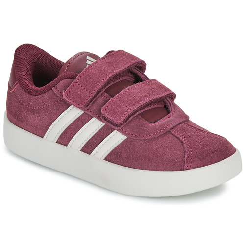 Zapatos Niños Zapatillas bajas Adidas Sportswear VL COURT 3.0 CF I Burdeo / Blanco