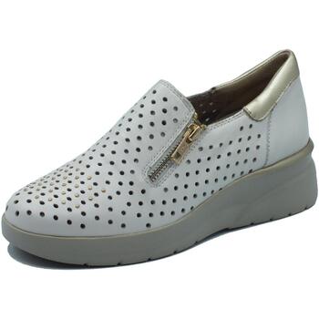 Zapatos Mujer Mocasín Melluso K55432 Blanco