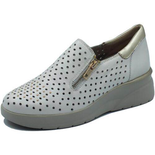 Zapatos Mujer Mocasín Melluso K55432 Blanco