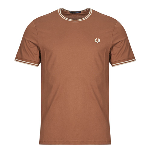 Fred Perry TWIN TIPPED Marrón