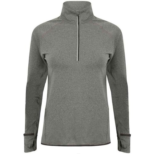 textil Mujer Camisetas manga larga Tombo Performance Gris