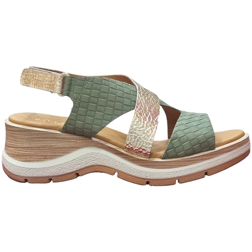 Zapatos Mujer Sandalias Paula Urban 27-671 Verde