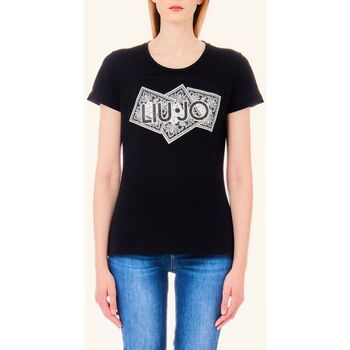 textil Mujer Tops y Camisetas Liu Jo MA4340 JS923-N9370 Negro